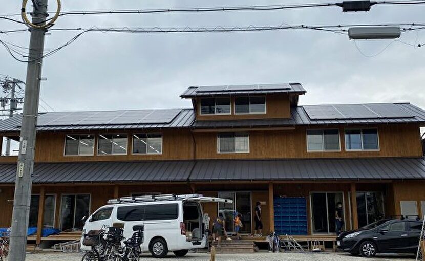 名古屋市児童館太陽光発電設置工事　アイキャッチ